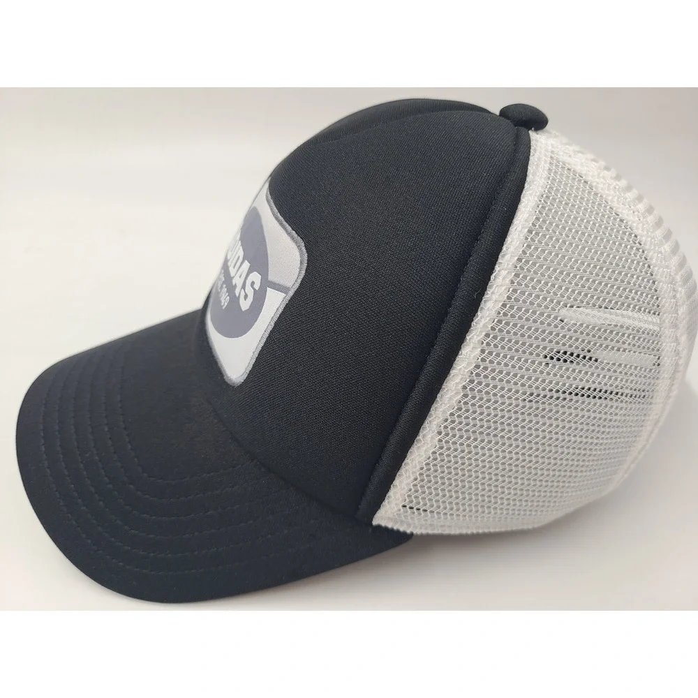 Youth Adidas Est 1949 Aeroready Mesh Trucker Snapback Hat‎ Cap Boys Black White
